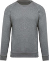 MEN'S ORGANIC COTTON CREW NECK RAGLAN SLEEVE SWEATSHIRT | KA480