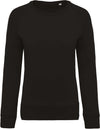 LADIES’ ORGANIC COTTON CREW NECK RAGLAN SLEEVE SWEATSHIRT | KA481
