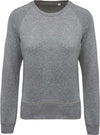 LADIES’ ORGANIC COTTON CREW NECK RAGLAN SLEEVE SWEATSHIRT | KA481