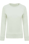 LADIES’ ORGANIC COTTON CREW NECK RAGLAN SLEEVE SWEATSHIRT | KA481