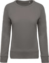 LADIES’ ORGANIC COTTON CREW NECK RAGLAN SLEEVE SWEATSHIRT | KA481