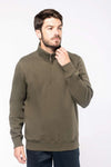 ZIPPED NECK SWEATSHIRT | KA487