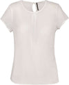LADIES' SHORT-SLEEVED CREPE BLOUSE | KA5002