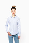 LADIES’ LONG-SLEEVED COTTON POPLIN SHIRT | KA510