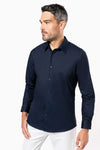 MEN’S LONG-SLEEVED COTTON POPLIN SHIRT | KA513