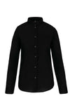 LADIES' LONG-SLEEVED MANDARIN COLLAR SHIRT | KA514