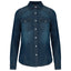 LADIES' LONG-SLEEVED DENIM SHIRT | KA518