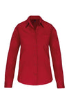 LADIES' LONG-SLEEVED COTTON POPLIN SHIRT | KA542