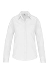 LADIES' LONG-SLEEVED COTTON POPLIN SHIRT | KA542