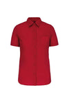 LADIES' SHORT-SLEEVED COTTON POPLIN SHIRT | KA544