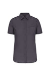 LADIES' SHORT-SLEEVED COTTON POPLIN SHIRT | KA544
