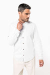 MEN'S LONG SLEEVE LINEN AND COTTON SHIRT | KA588