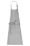 APRON WITH POCKET IN ORGANIC COTTON | KA8007