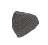 KNITTED BEANIE WITH RECYCLED YARN | KP553
