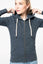 LADIES' VINTAGE ZIPPED HOODED SWEATSHIRT | KV2307
