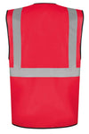 COMFORT EXECUTIVE SAFETY VEST "HAMBURG" - MULTIFUNCTIONAL WITH POCKETS | KXCMF