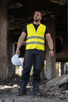 BASIC SAFETY VEST FOR PRINT "KARLSRUHE" - 2 VELCRO | KXX217