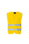 BASIC SAFETY VEST FOR PRINT "KARLSRUHE" - 2 VELCRO | KXX217