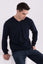MEN’S V-NECK FINE GAUGE COTTON PULLOVER | LW9133