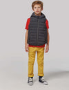 KID'S HOODED BODYWARMER | PA238