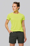 LADIES' RECYCLED ROUND NECK SPORTS T-SHIRT | PA4013