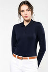 LADIES' LONG-SLEEVED SUPIMA® POLO SHIRT | PK203