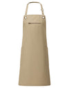 ‘BARLEY’ CONTRAST STITCH SUSTAINABLE BIB APRON | PR121