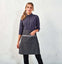 'DOMAIN' CONTRAST DENIM WAIST APRON | PR128