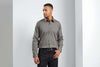 MEN’S LONG SLEEVE FITTED POPLIN SHIRT | PR204