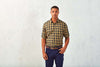 'MULLIGAN' CHECK - MEN'S LONG SLEEVE COTTON SHIRT | PR250
