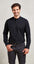 BANDED COLLAR 'GRANDAD' LONG SLEEVE SHIRT | PR258