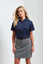 WOMEN'S SHORT SLEEVE POPLIN BLOUSE | PR302