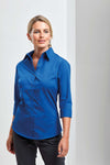 WOMEN'S POPLIN 3/4 SLEEVE BLOUSE | PR305