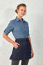 WOMEN'S CROSS-DYE ROLL SLEEVE POPLIN BAR SHIRT | PR317