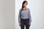 WOMEN'S LONG SLEEVE GINGHAM MICROCHECK SHIRT | PR320