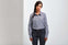 WOMEN'S LONG SLEEVE GINGHAM MICROCHECK SHIRT | PR320