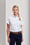 WOMEN'S SHORT SLEEVE SIGNATURE OXFORD BLOUSE | PR336