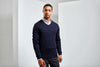 'ESSENTIAL' ACRYLIC MEN'S V-NECK SWEATER | PR400