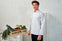 CHEF'S LONG SLEEVE STUD JACKET | PR665