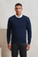 MEN'S CREW NECK COTTON RICH KNITTED SWEATER | PR692