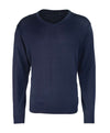 MEN'S KNITTED V-NECK SWEATER | PR694