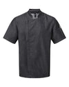 CHEF'S ZIP-CLOSE SHORT SLEEVE JACKET | PR906