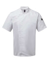 CHEF'S ZIP-CLOSE SHORT SLEEVE JACKET | PR906