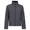 LIMESTONE MARL PRINTABLE SOFTSHELL JACKET | RETRA698