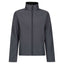 LIMESTONE MARL PRINTABLE SOFTSHELL JACKET | RETRA698