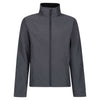 LIMESTONE MARL PRINTABLE SOFTSHELL JACKET | RETRA698