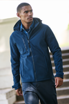 VENTURER 3 LAYER HOODED PRINTABLE SOFTSHELL JACKET | RETRA701