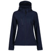 WOMEN'S VENTURER 3 LAYER HOODED PRINTABLE SOFTSHELL JACKET | RETRA702