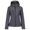 WOMEN'S VENTURER 3 LAYER HOODED PRINTABLE SOFTSHELL JACKET | RETRA702