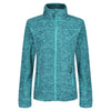 THORNLY WOMEN - FULL ZIP MARL FLEECE | RETRF604